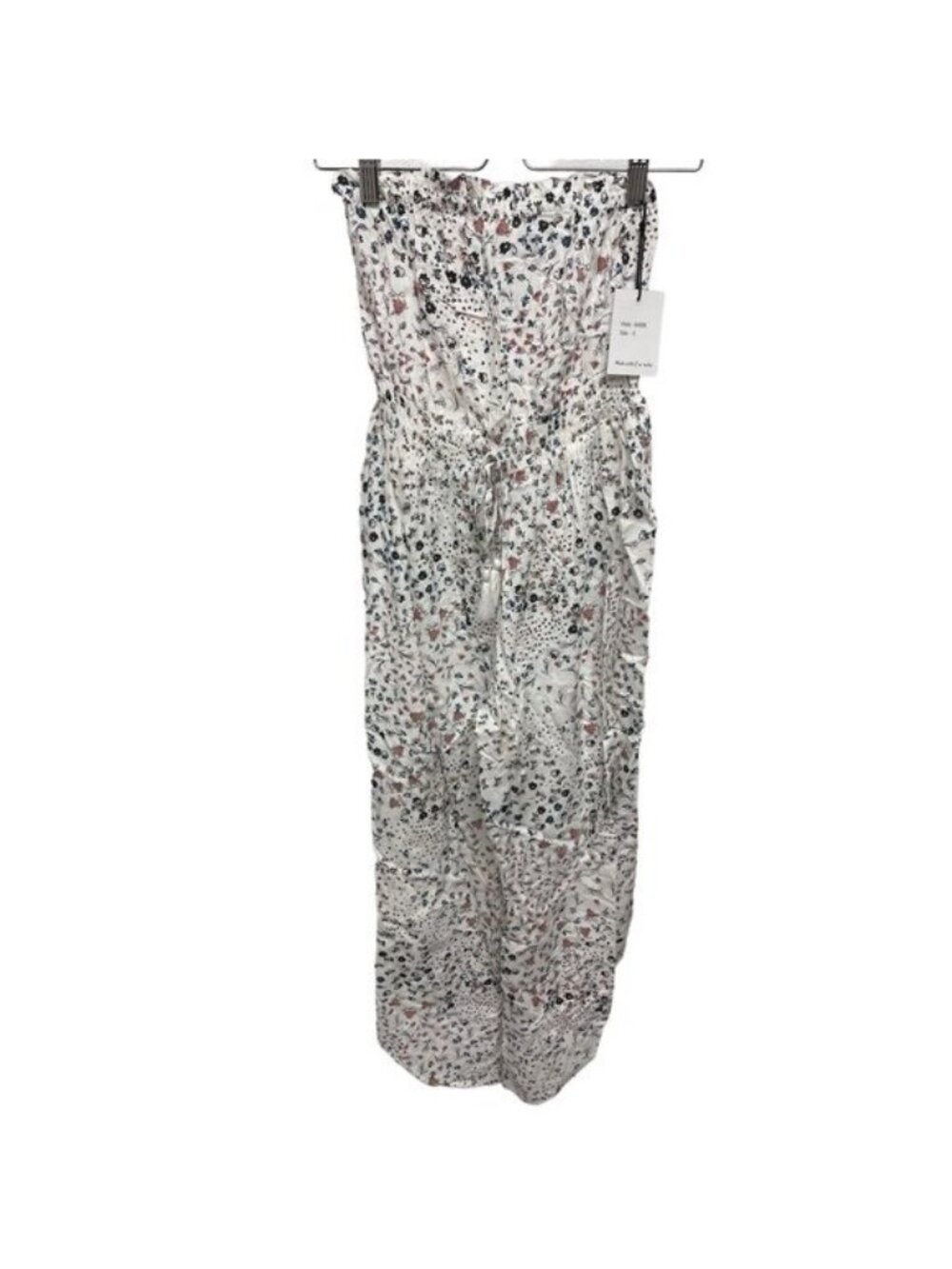 Japna Floral Strapless Jumpsuit Lightweight & Flowy